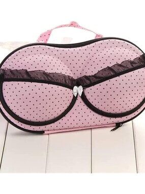 Travel Bra & Lingerie Organizer Case – Waterproof, Hard Shell Storage